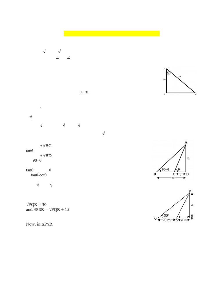 Grade 10 CH 9 Test Answers | PDF | Science & Mathematics