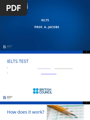 IELTS PRESENTATION