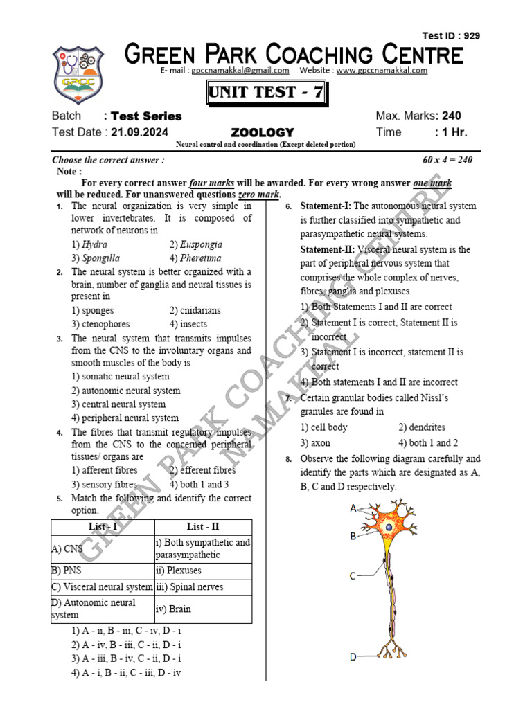 TS Un7 Zoo Axon QP | PDF