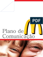 Plano de Comunicação MacDonalt's