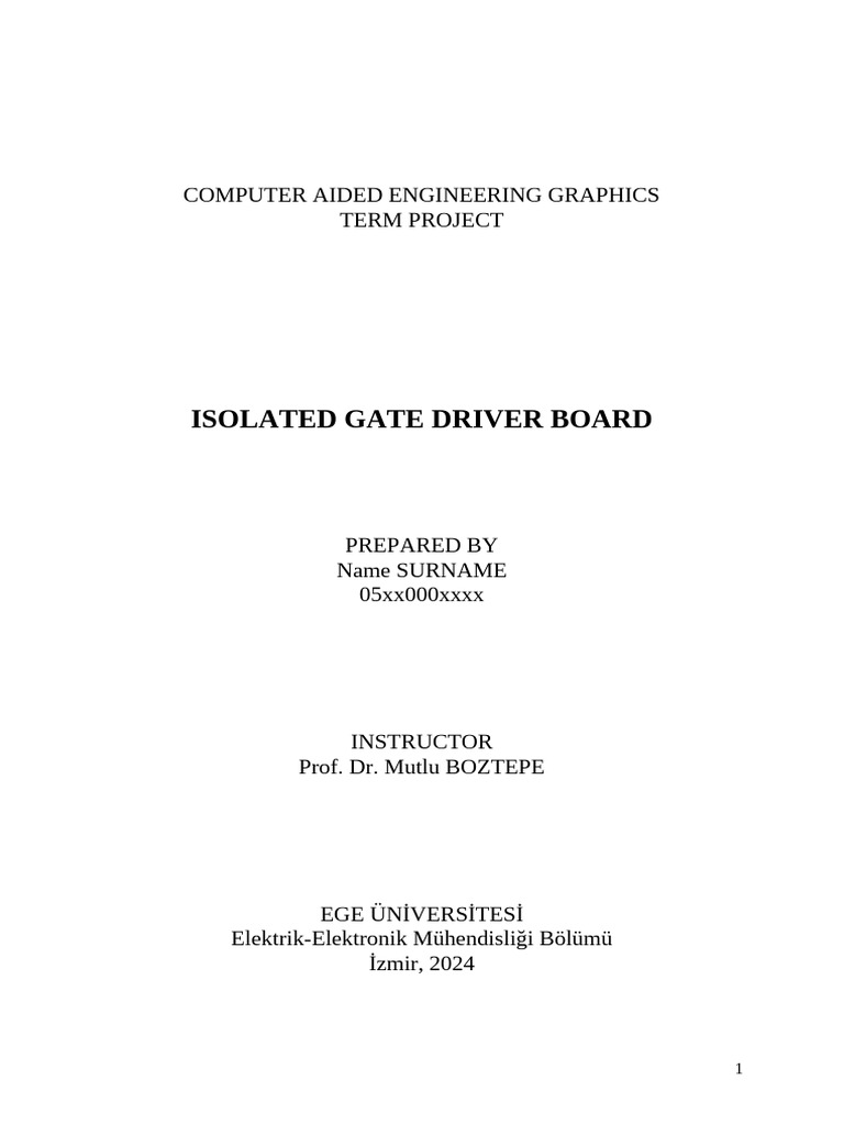 Term Project Sample Report | PDF