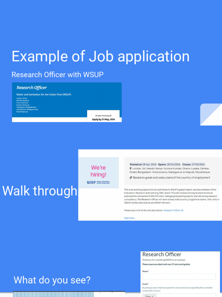 Job Application Step by Step Guide | PDF | Career & Growth | Business
