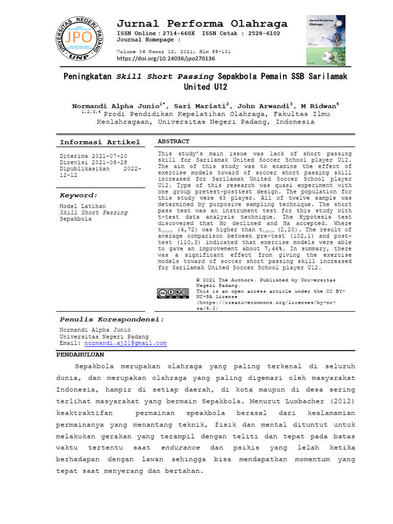 Irfan,+Sari+Performa 1 | PDF
