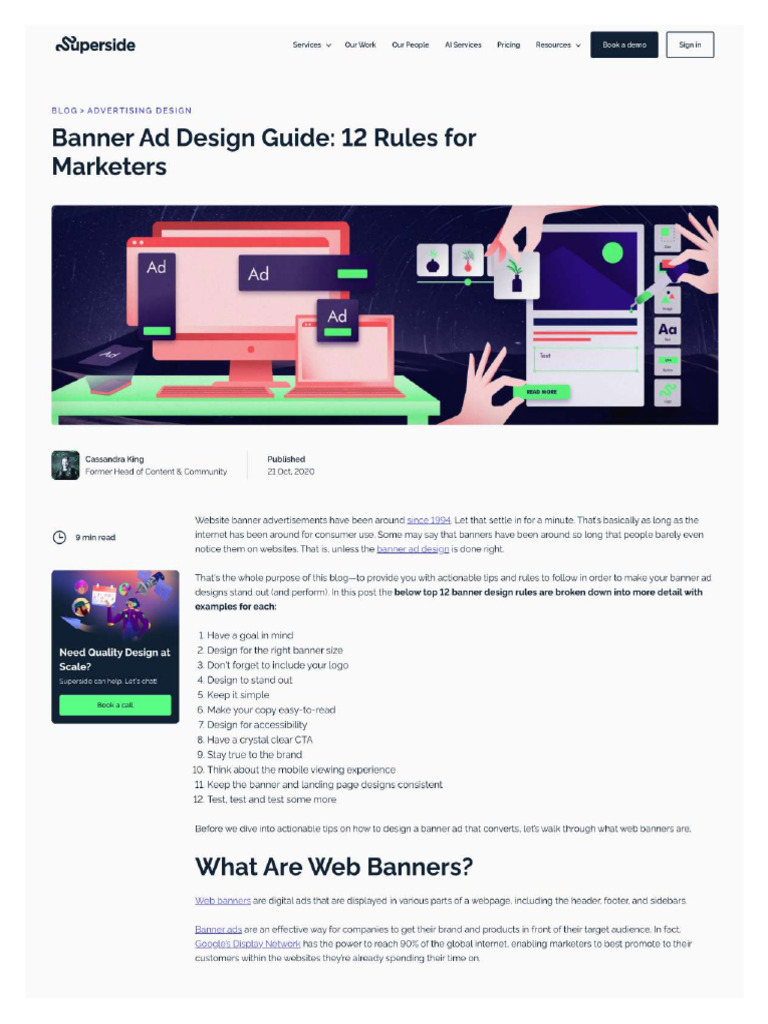 Best Practices Banner Design 2 | PDF