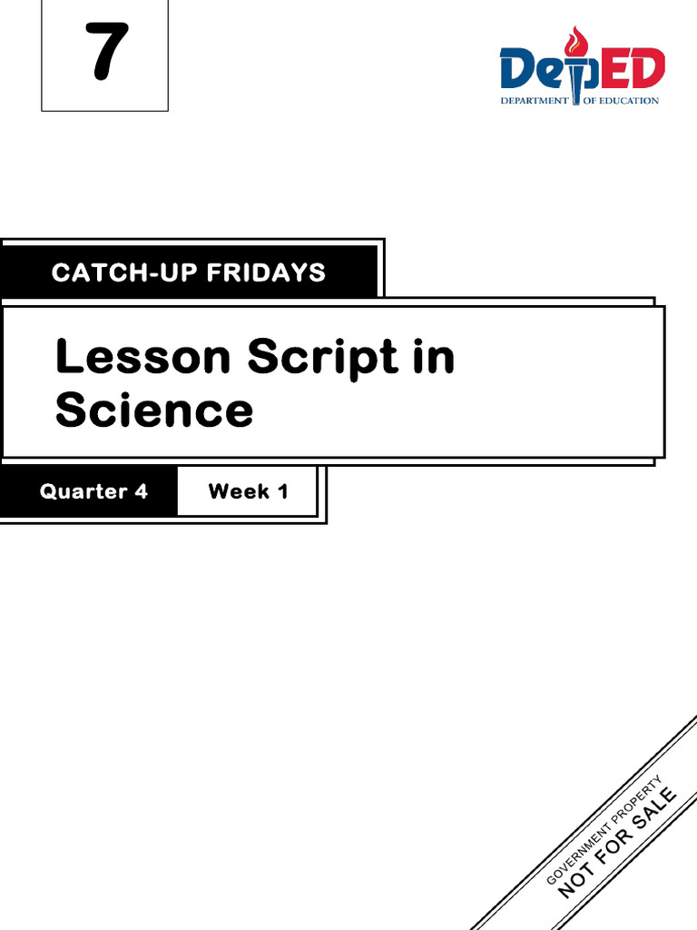 2024 Ls G7 Cuf Q4 Week1 Science Reading Peace Education Pdf