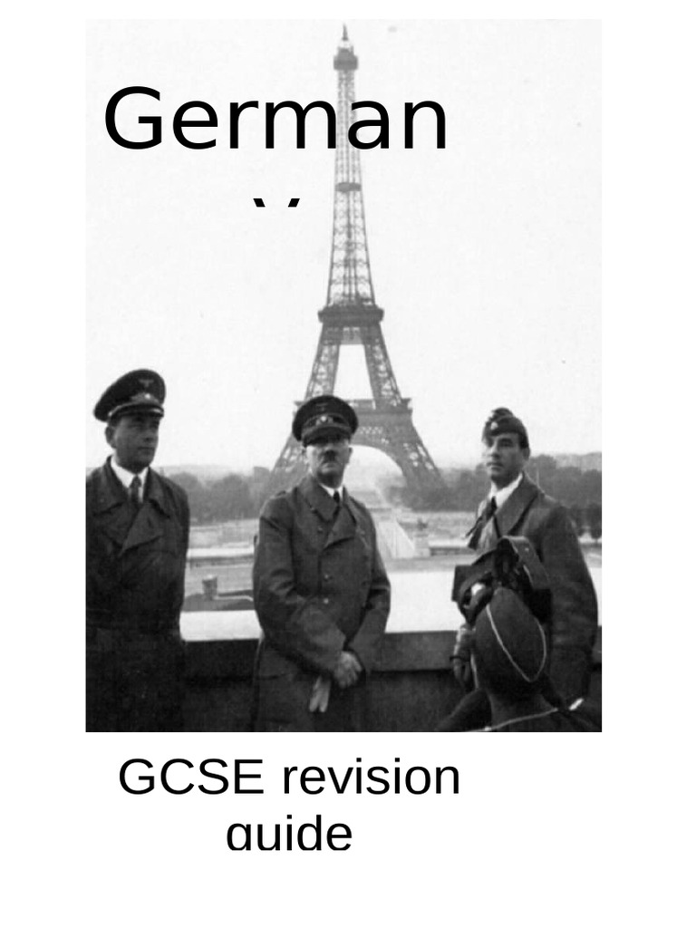 Revision Guide Germany. | PDF