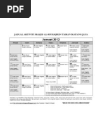Download Takwim JAN 2012 by Masjid Al Muhajirin SN77500544 doc pdf