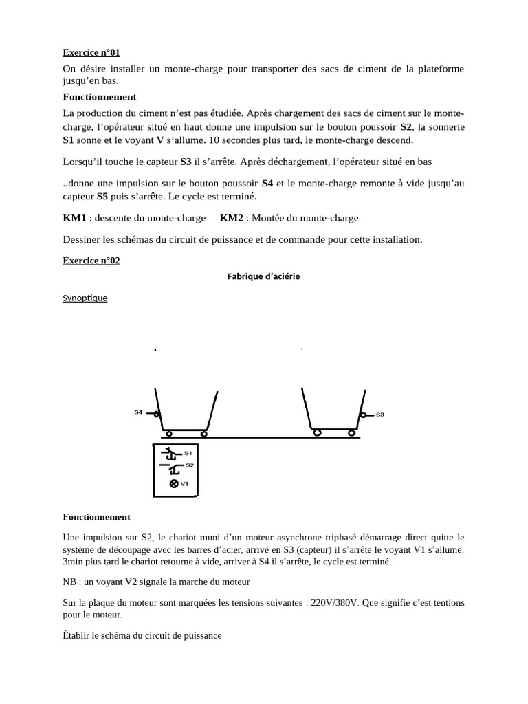 TD Schéma Electrique | PDF