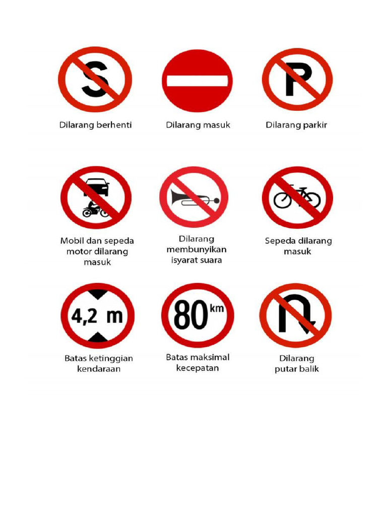 Rambu Rambu Lalu Lintas Pdf