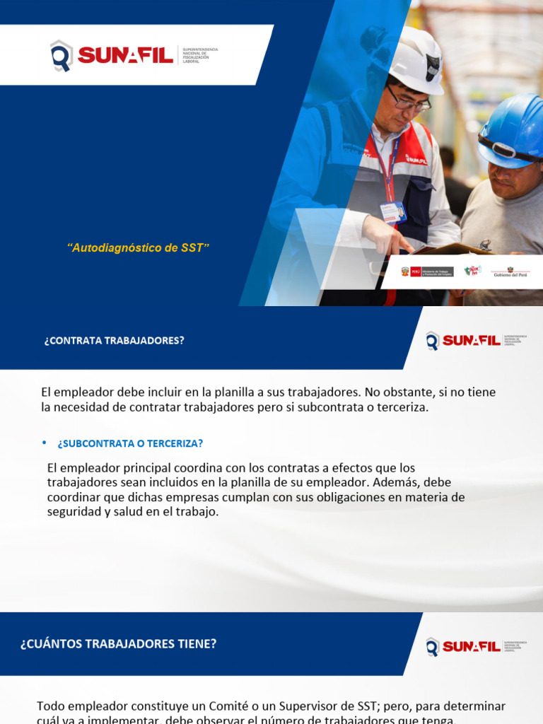 Principales Obligaciones en Seguridad y Salud en El Trabajo | PDF