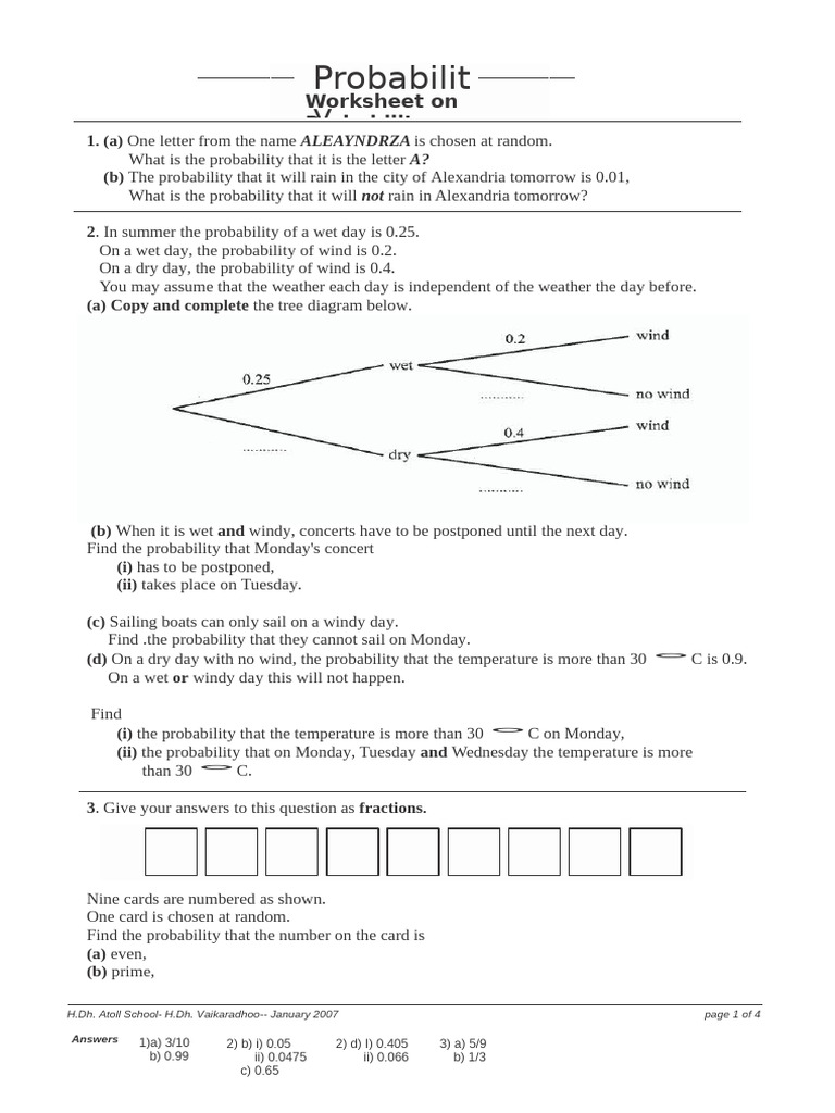 Probability visual data 5