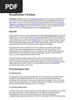 Download Kesultanan Cirebon by susanto SN7750340 doc pdf
