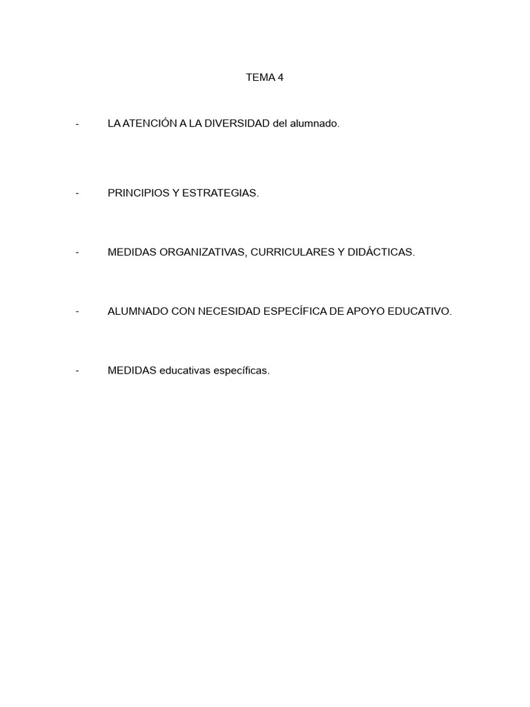 Atención a la Diversidad Educativa | PDF | Evaluación | Plan de estudios