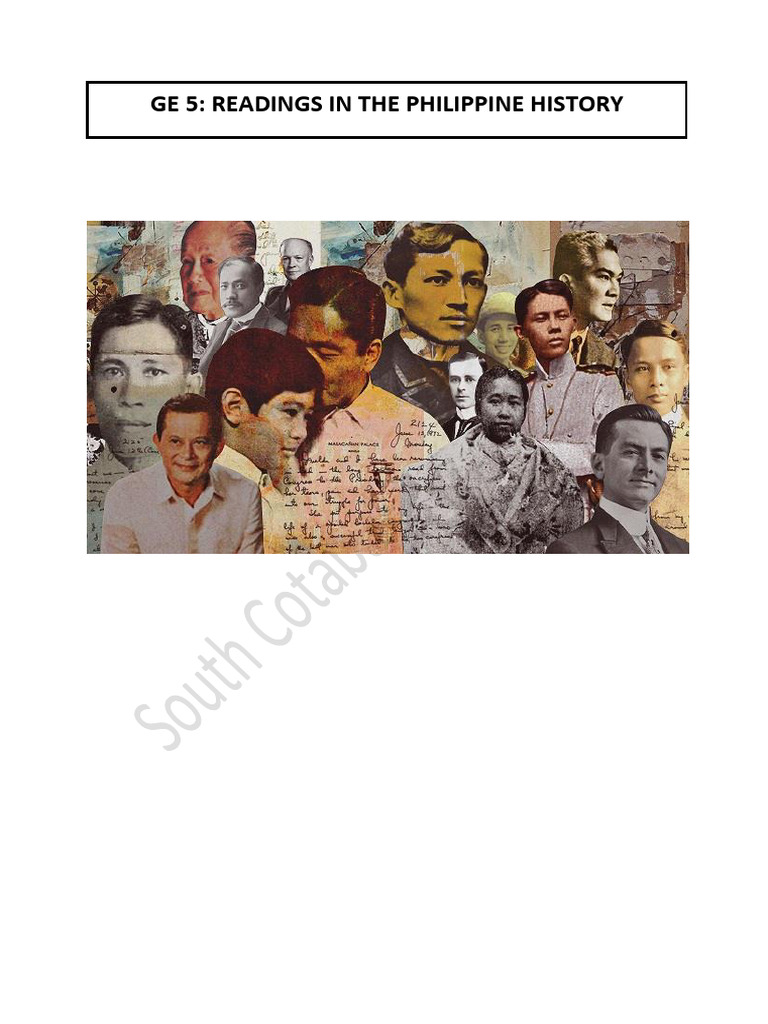 Readings in The Phillipine History Module | PDF | Primary Sources ...