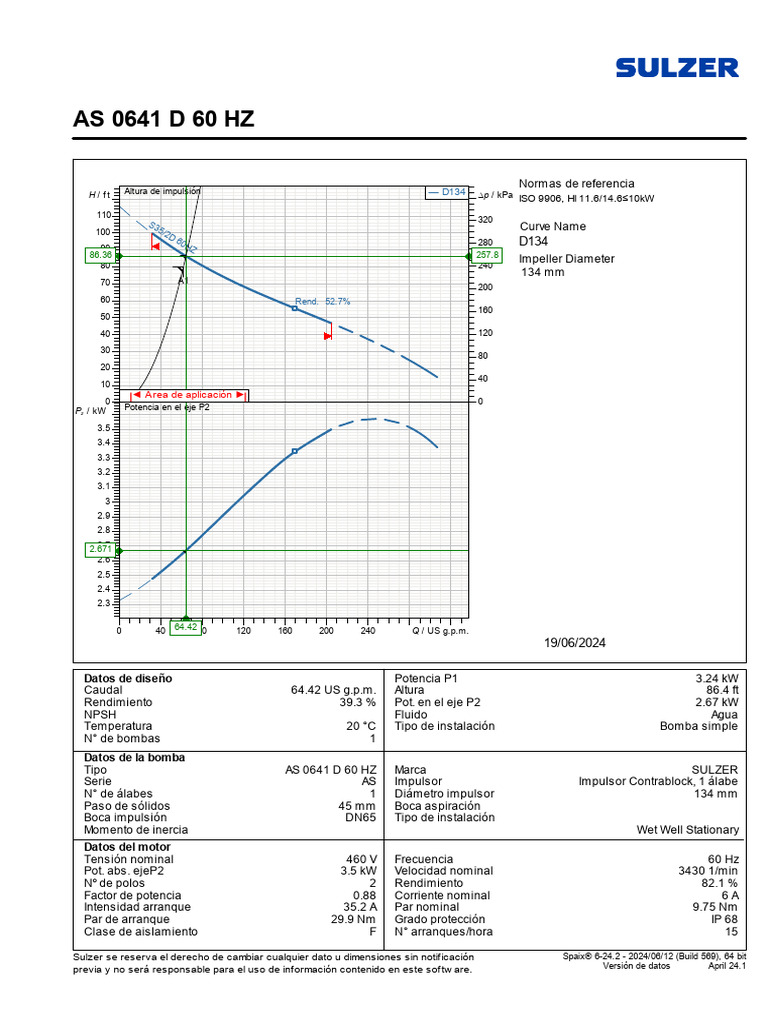 Ficha Técnica As 0641 D | PDF