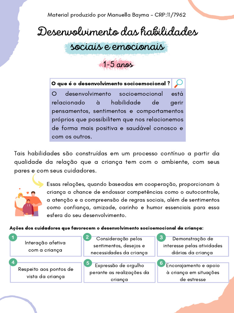 Desenvolvimento de Habilidades Sociais e Emocionais | PDF