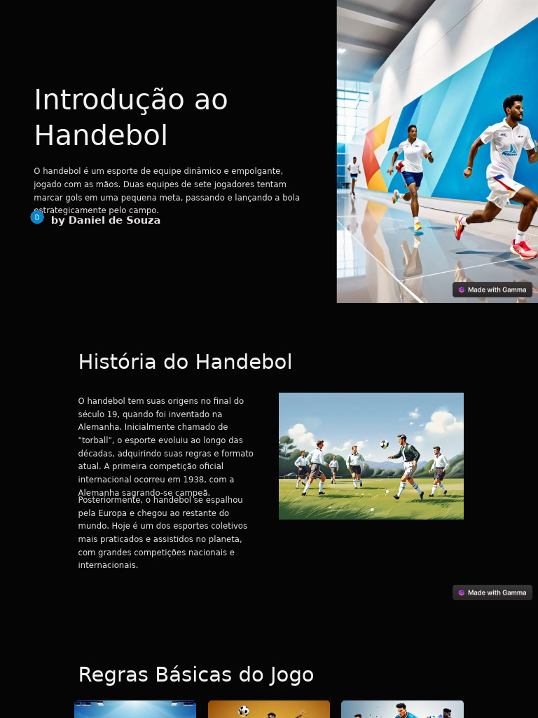 Introducao Ao Handebol | PDF | Esportes