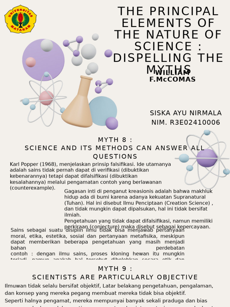 Siska - Myth in NoS | PDF | Social Science | Philosophy