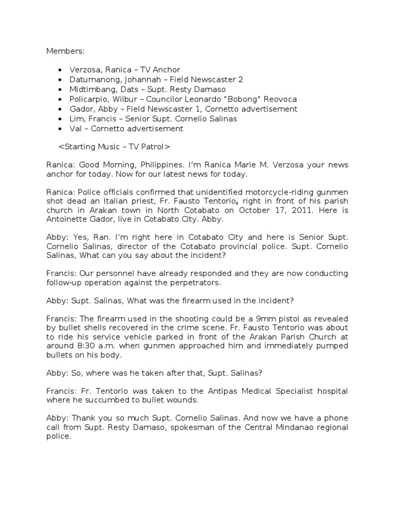 Reporting | PDF