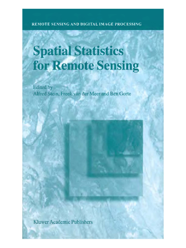 Spatial Statistics For Remote Sensing | PDF