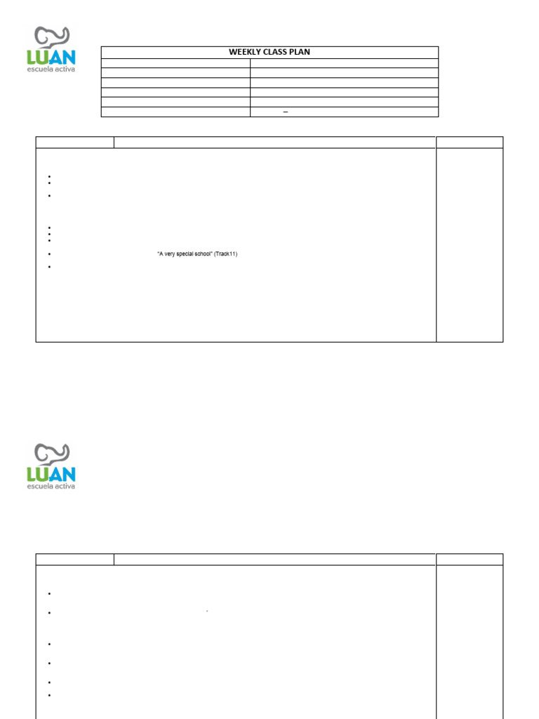1st Grade - Sept. Lesson Plan | PDF | Human Communication | Linguistics