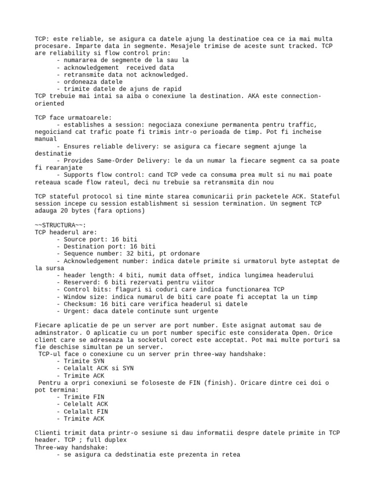 TCP | PDF
