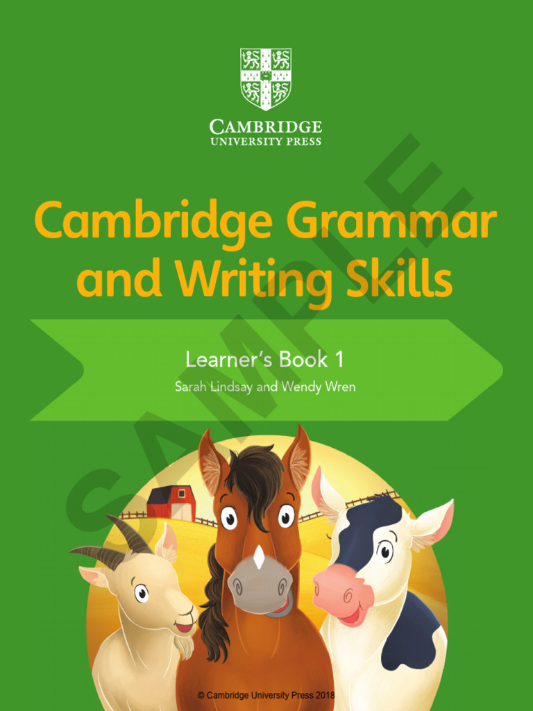 Cambridge Grammar & Writing Skills Learner's Book - 240926 - 214108 | PDF