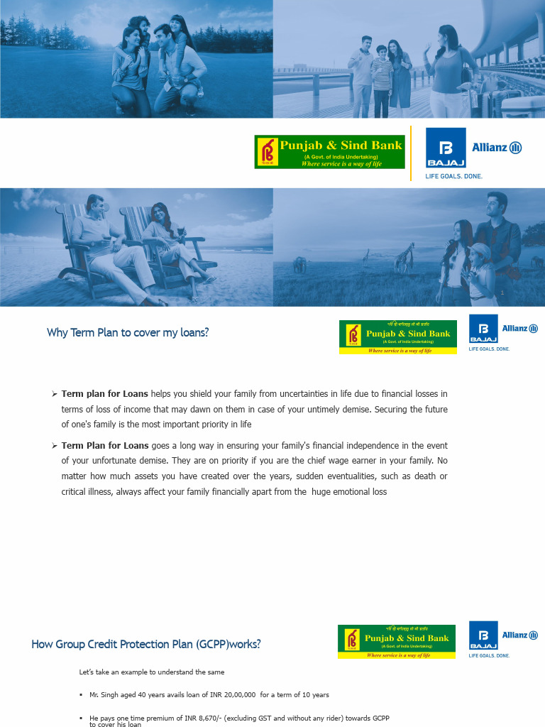 Group Credit Protection Plan Overview | PDF | Insurance | Life Insurance