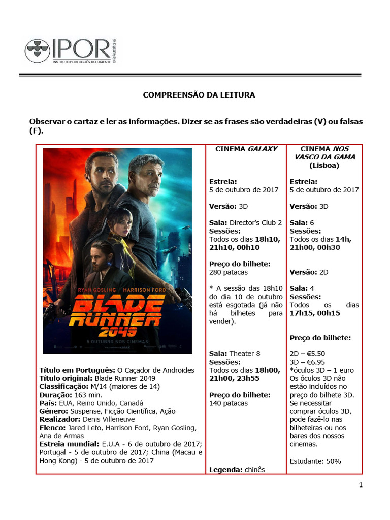 Ficha 8 | PDF