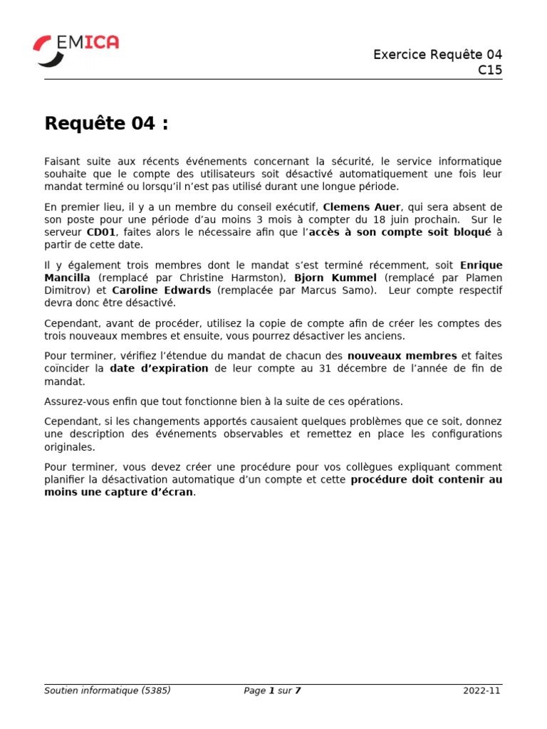 Requête 04 | PDF
