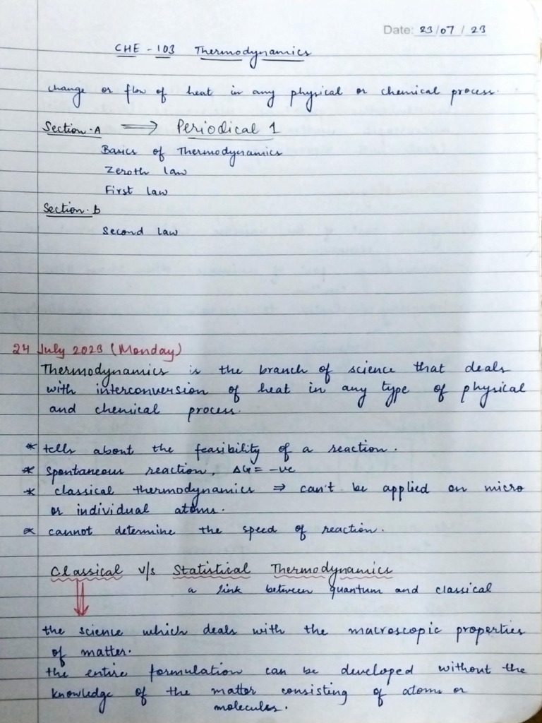 Thermo 1 | PDF