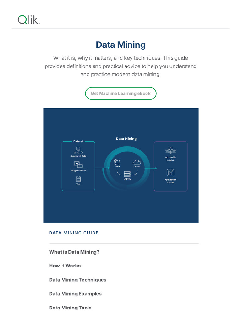 16 data mining techniques the complete list pdf