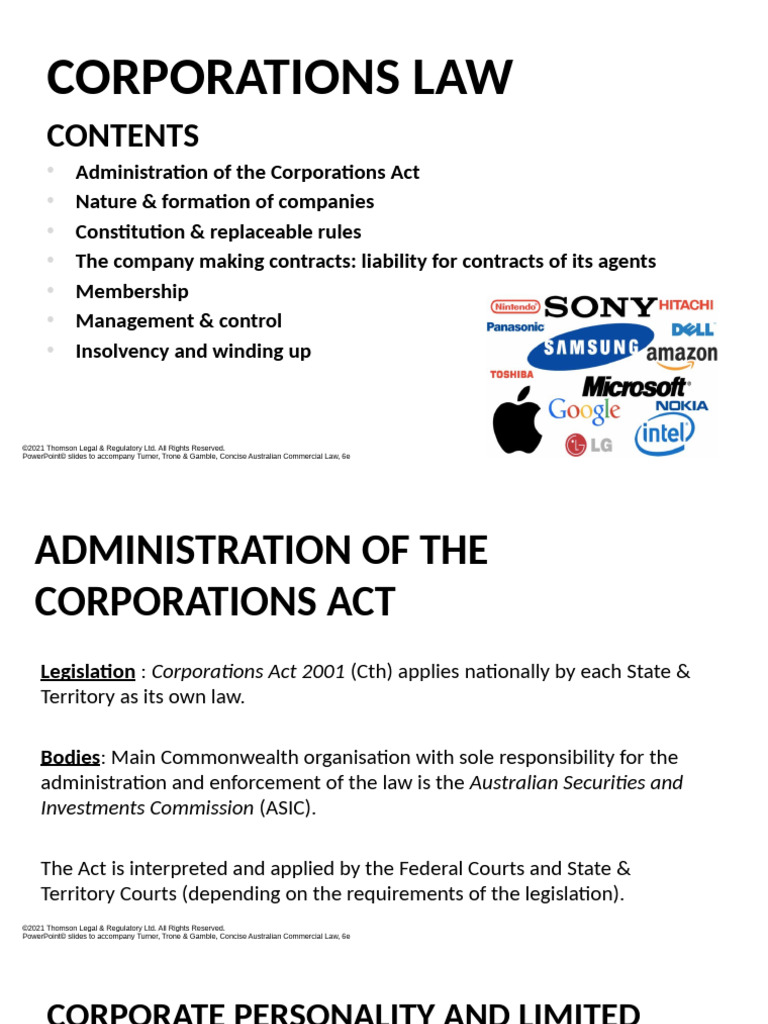 Corporations Law | PDF