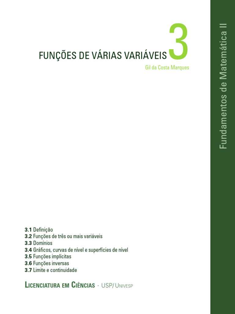 Fundamentos Da Matematica Cap 3 | PDF