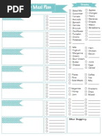 Download Meal Plan and Shopping List by My Pigeon Pair SN77515591 doc pdf