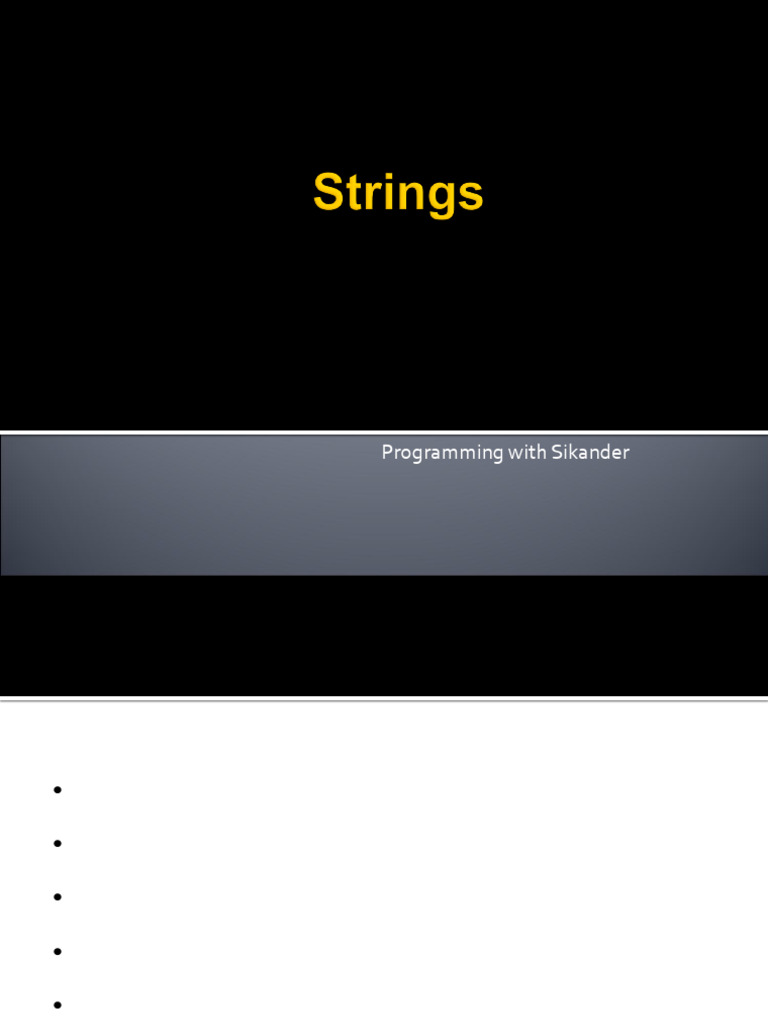 7 Strings | PDF