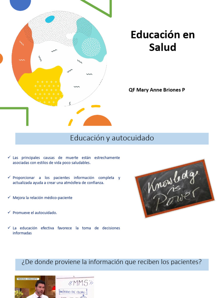 Educación en Salud y Autocuidado | PDF | Diabetes | Aprendizaje