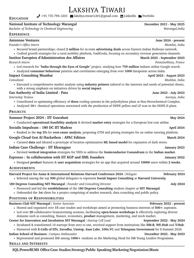 LT Resume Sept2024. | PDF