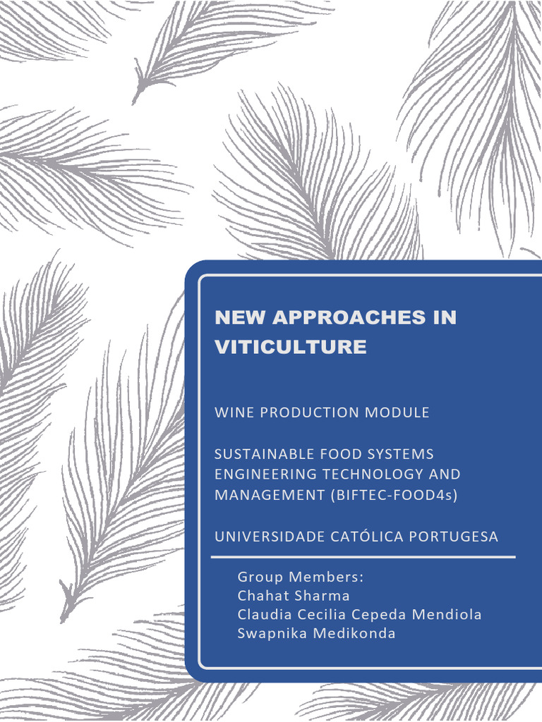 New Approaches Of Viticulture Pdf