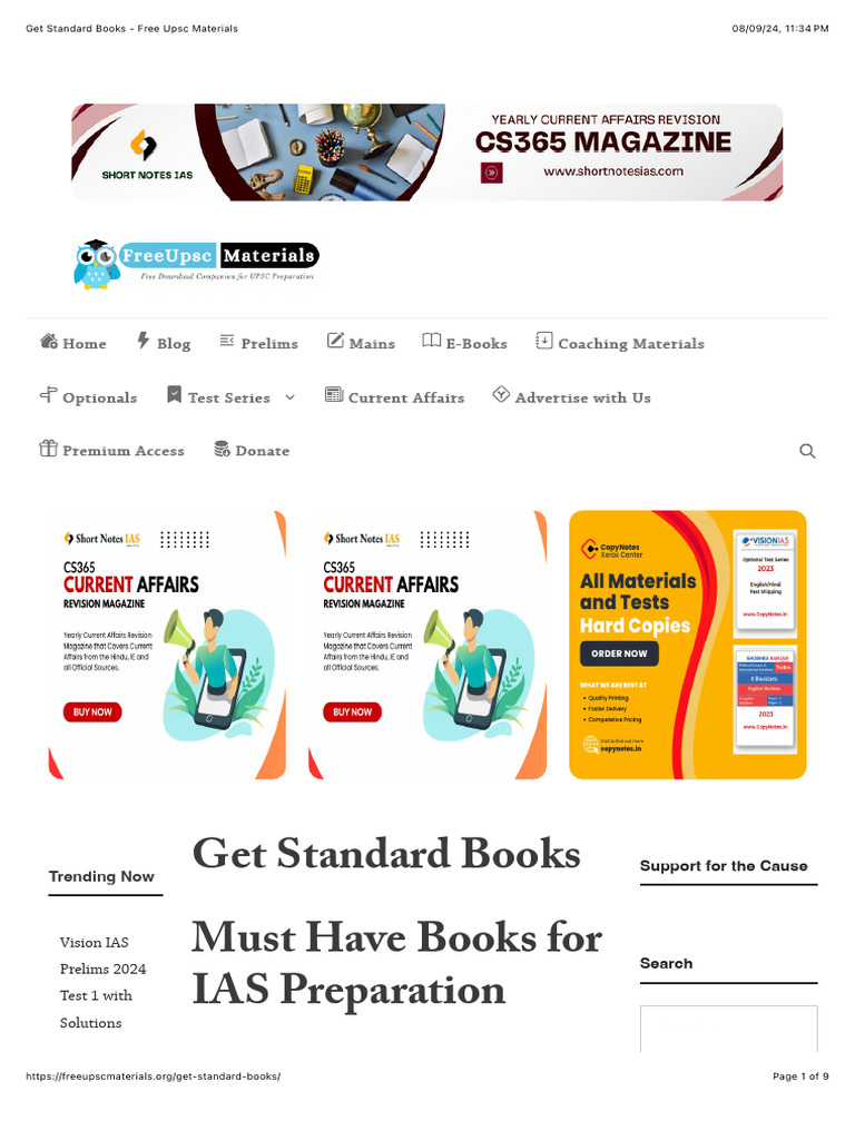 Free Upsc Materials PDF