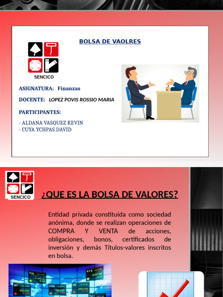 Bolsa de Valores - Finanzas | PDF