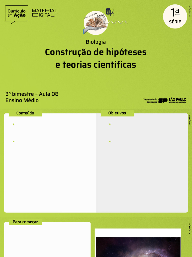 Construção de Hipóteses e Teorias Científicas | PDF