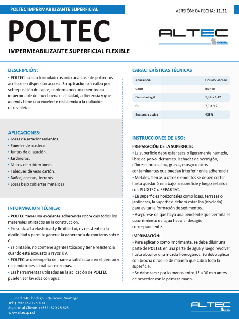 Ficha Poltec | PDF