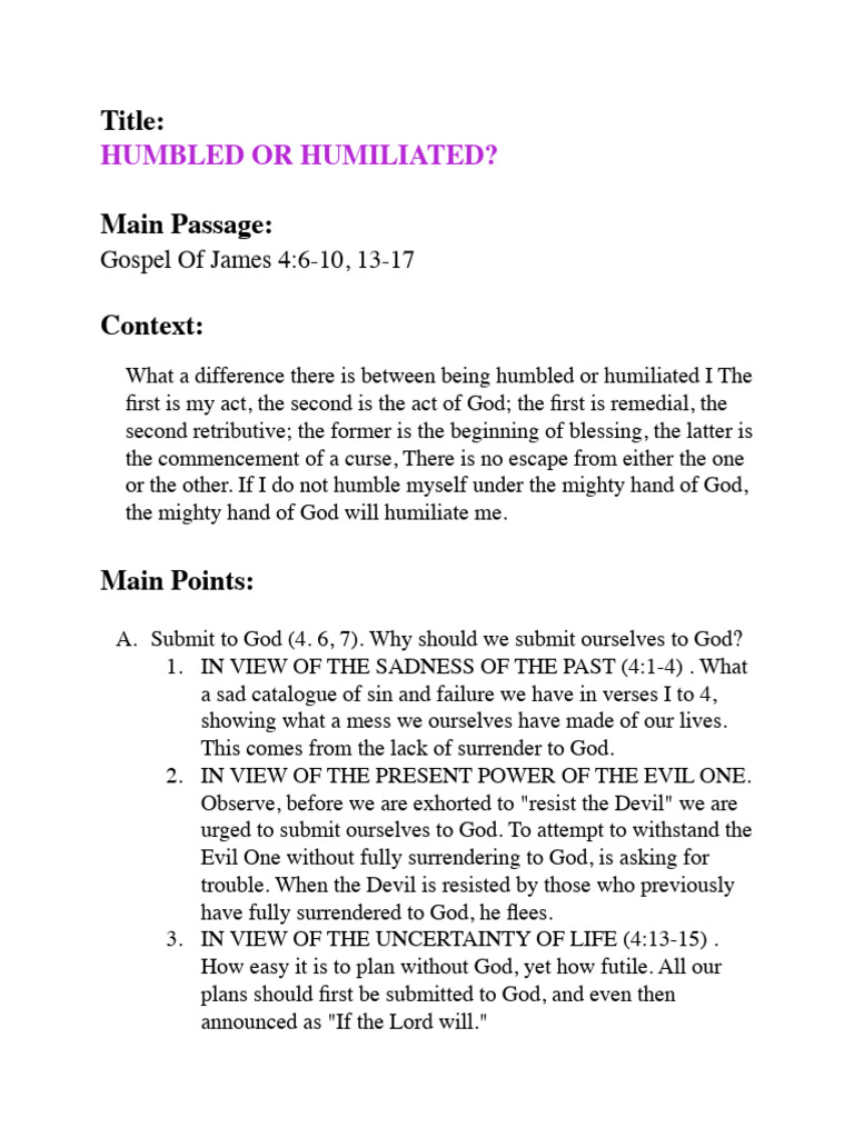 Kjv The Book Of James