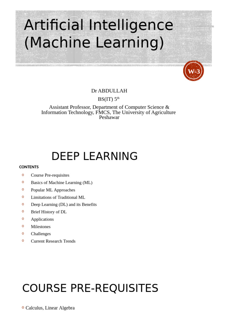 Week-3 Machine Learning | PDF