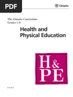 Download The Ontario Curriculum - Health and Physical Education by nrnchln SN77519905 doc pdf