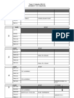 Senior Term 2 Calendar