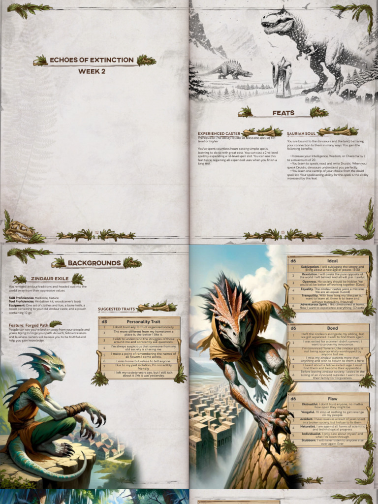 Echoes of Extinction - Week 2 | PDF