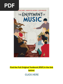 The Enjoyment of Music 14th Edition PDF