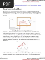 Open Loop Vs Closed Loop